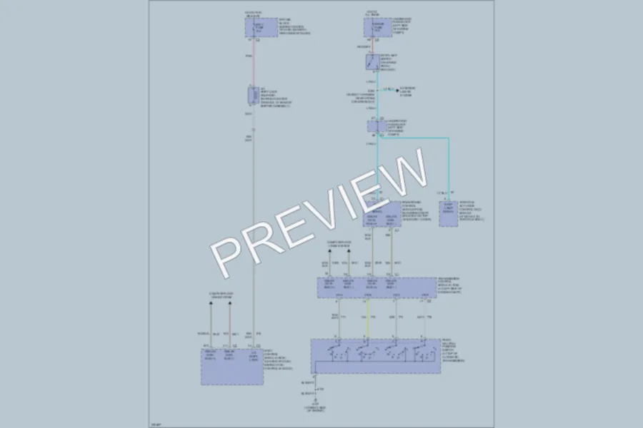 2006 Pontiac Torrent Shift Interlock wiring diagram preview