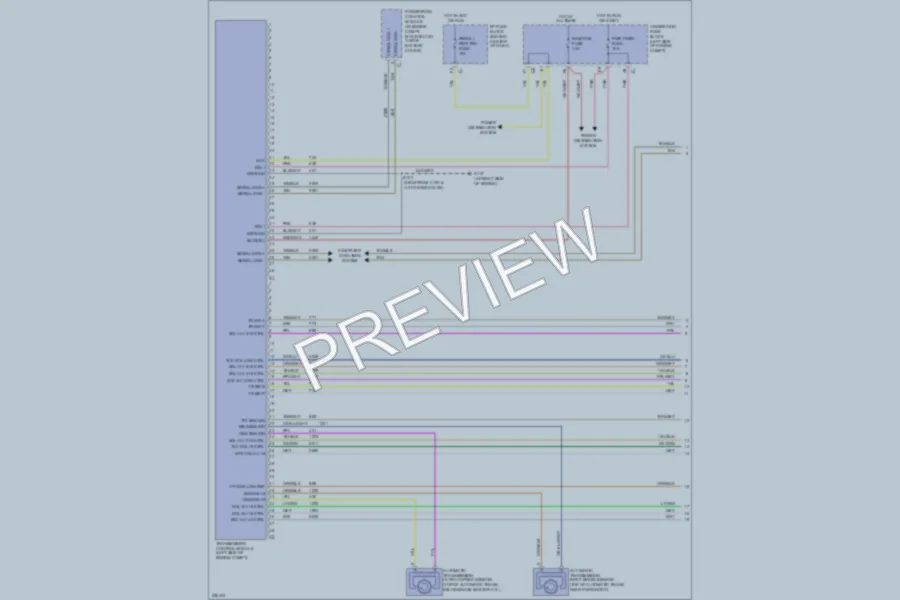2006 Pontiac Torrent Transmission wiring diagram preview