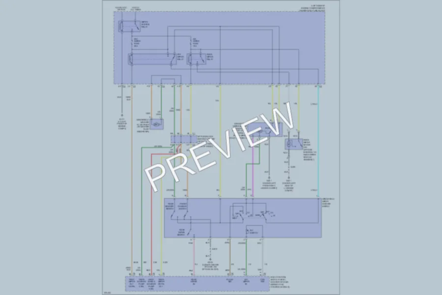 2006 Pontiac Torrent Wiper Washer wiring diagram preview