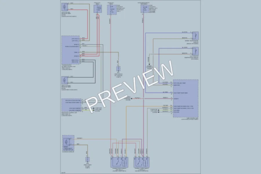 2006 Porsche 911 Cooling Fan wiring diagram preview