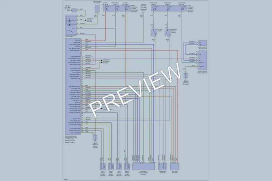 2006 Porsche Cayenne Anti Lock Brakes wiring diagram preview
