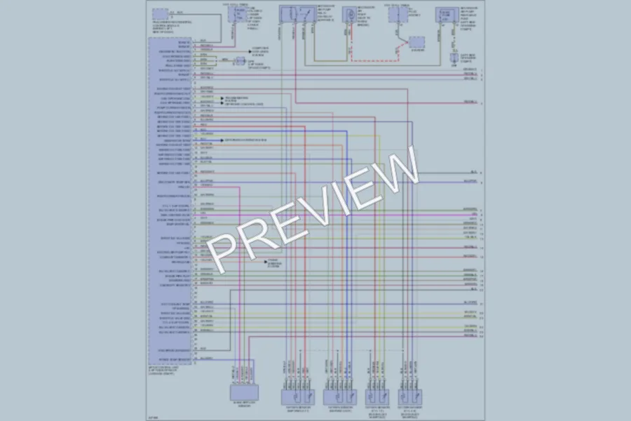 2006 Porsche Cayman Engine Performance wiring diagram preview