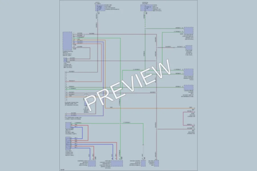 2006 Saab 92X Computer Data Lines wiring diagram preview