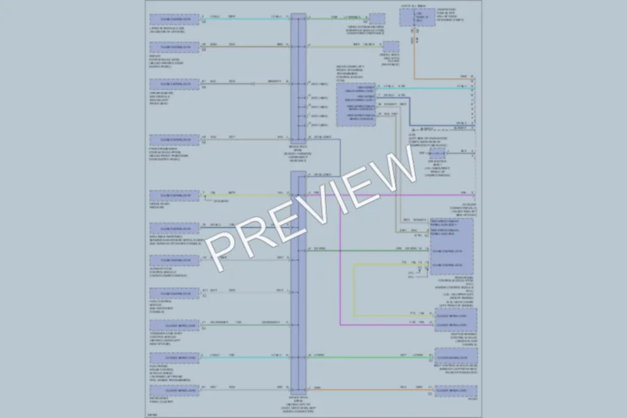 2006 Saab 97X Computer Data Lines wiring diagram preview