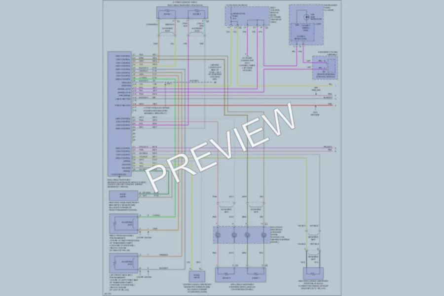 2006 Saturn ION2 Supplemental Restraints wiring diagram preview