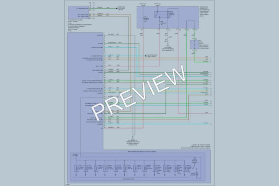 2006 Saturn Relay Anti Lock Brakes wiring diagram preview