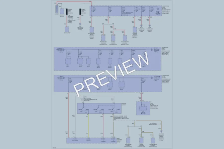 2006 Saturn Relay Power Distribution wiring diagram preview