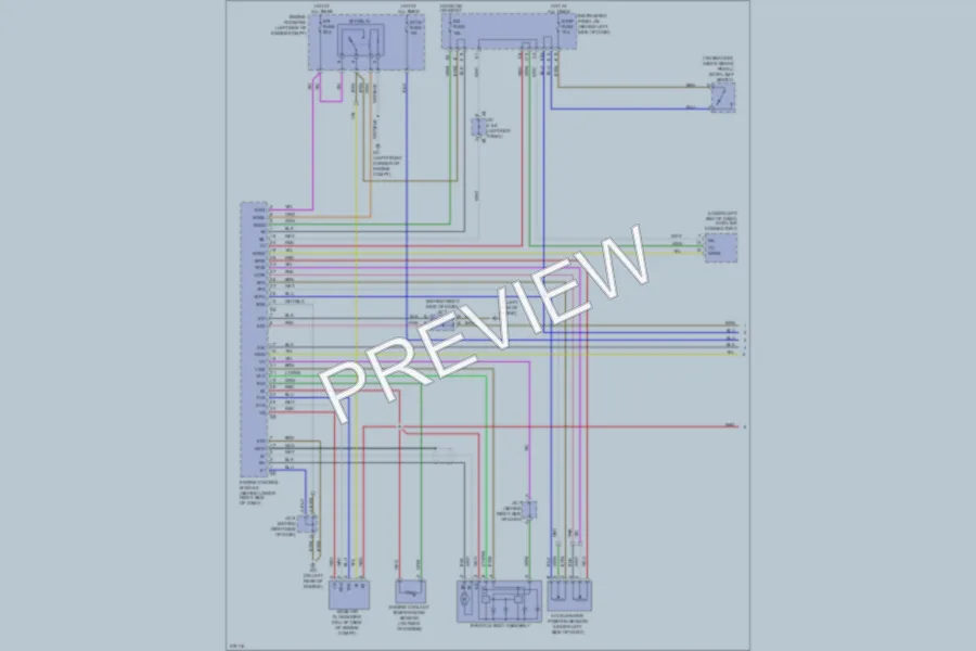2006 Scion tC Transmission wiring diagram preview