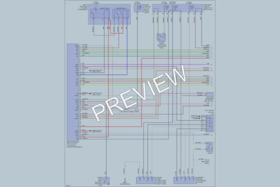 2006 Scion xB Anti Lock Brakes wiring diagram preview