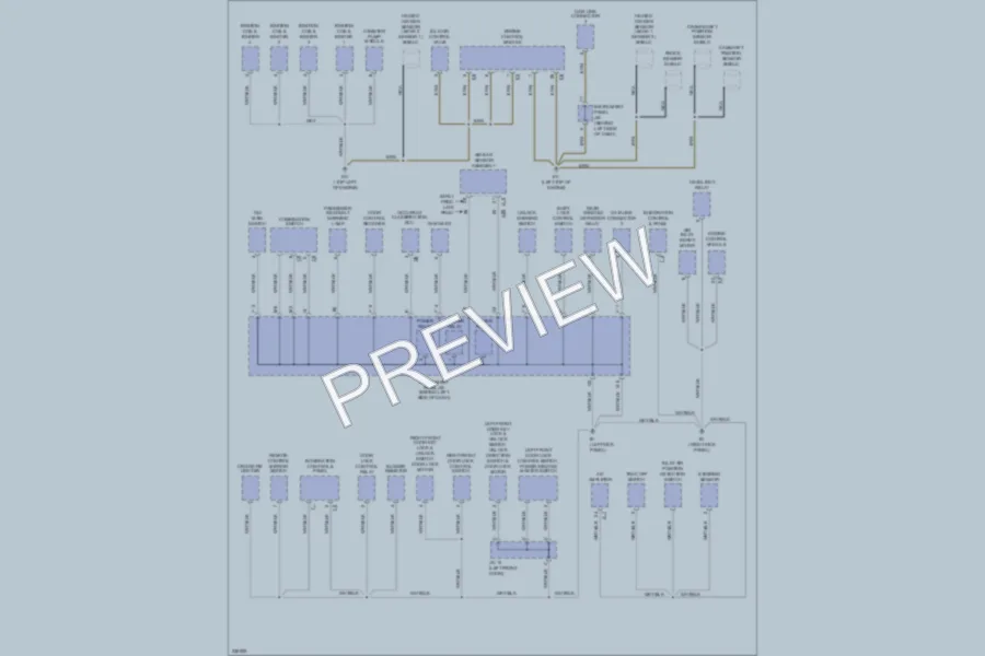 2006 Scion xB Ground Distribution wiring diagram preview