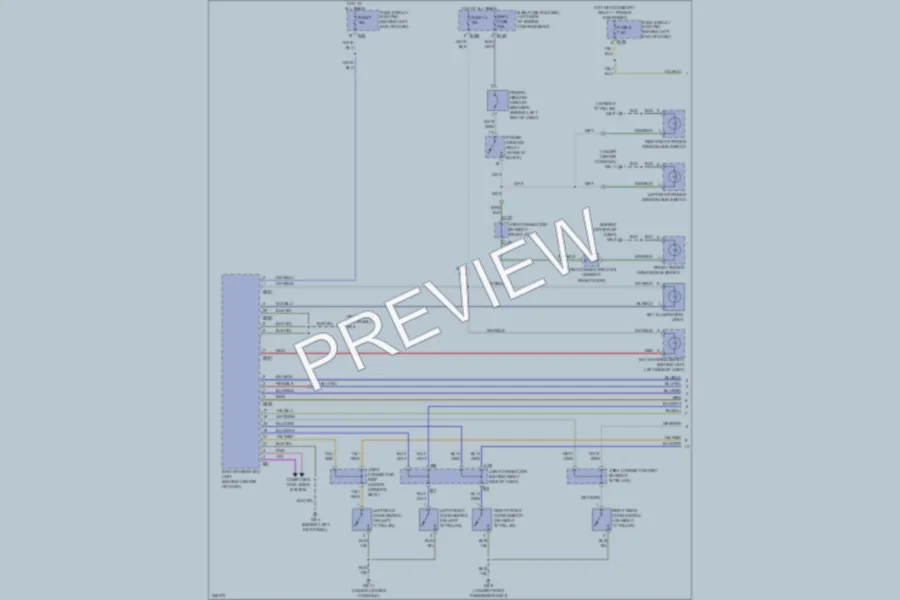 2006 Subaru B9Tribeca Interior Lights wiring diagram preview