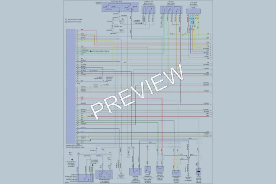 2006 Subaru Baja Engine Performance wiring diagram preview