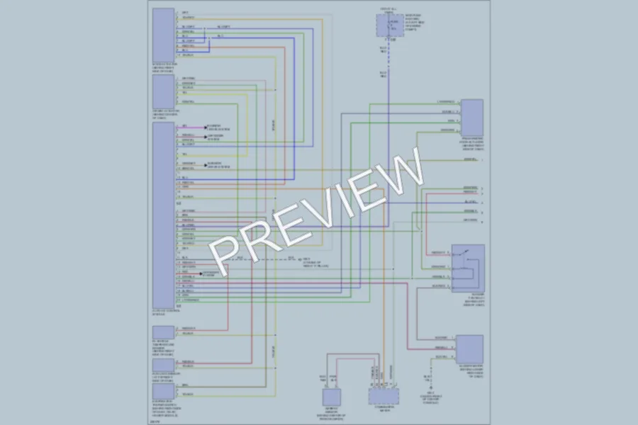 2006 Subaru Forester Air Conditioning wiring diagram preview