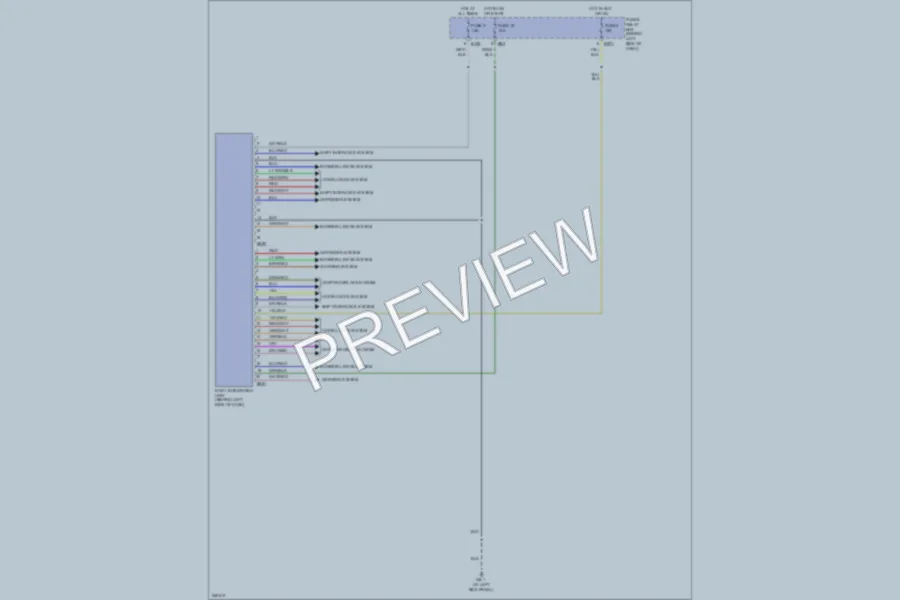 2006 Subaru Forester Body Control Modules wiring diagram preview
