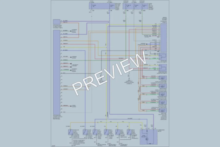 2006 Subaru Impreza Power Door Locks wiring diagram preview