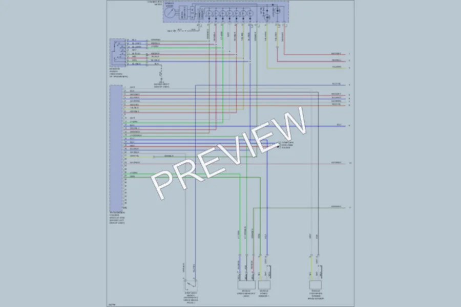 2006 Subaru Impreza Transmission wiring diagram preview
