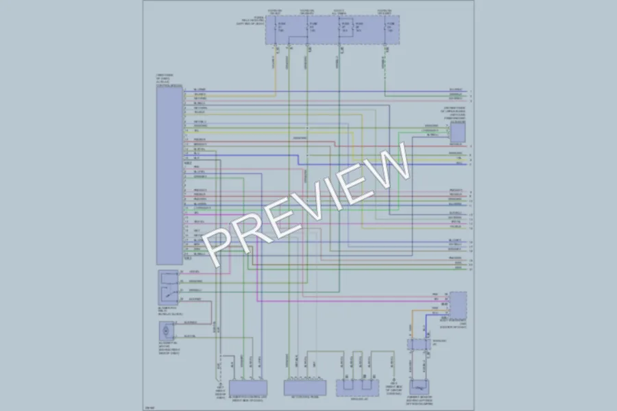 2006 Subaru Legacy Air Conditioning wiring diagram preview