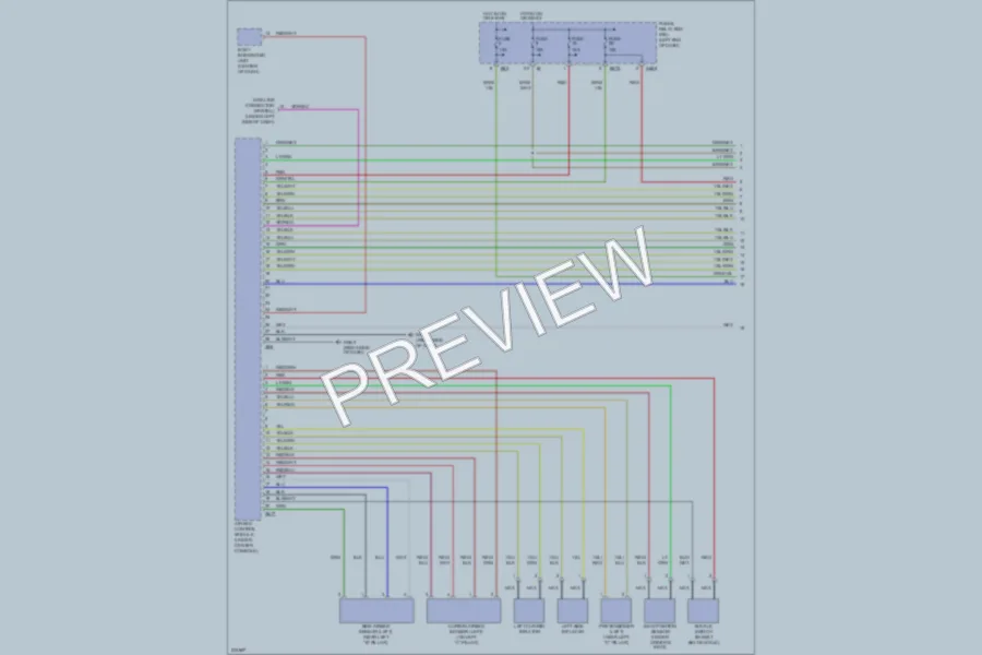 2006 Subaru Legacy Supplemental Restraints wiring diagram preview