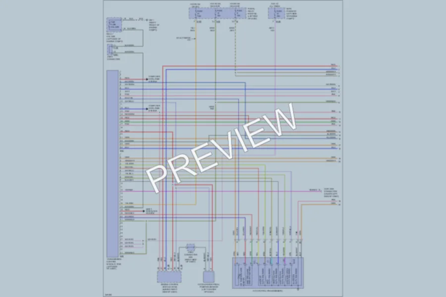2006 Subaru Legacy Transmission wiring diagram preview