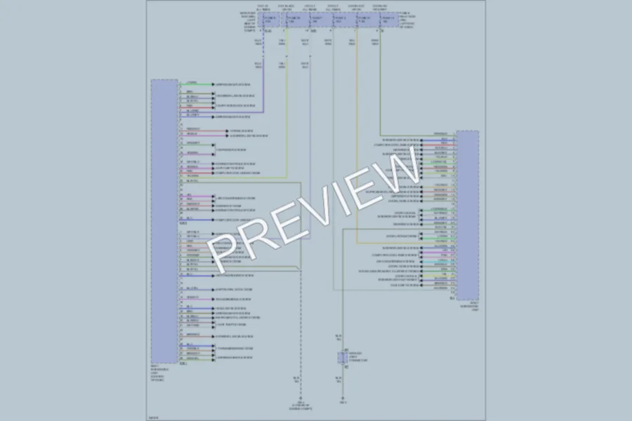 2006 Subaru Outback Body Control Modules wiring diagram preview