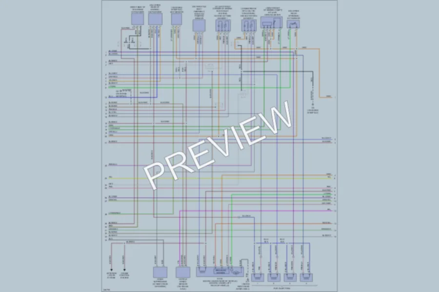 2006 Suzuki Aerio Engine Performance wiring diagram preview