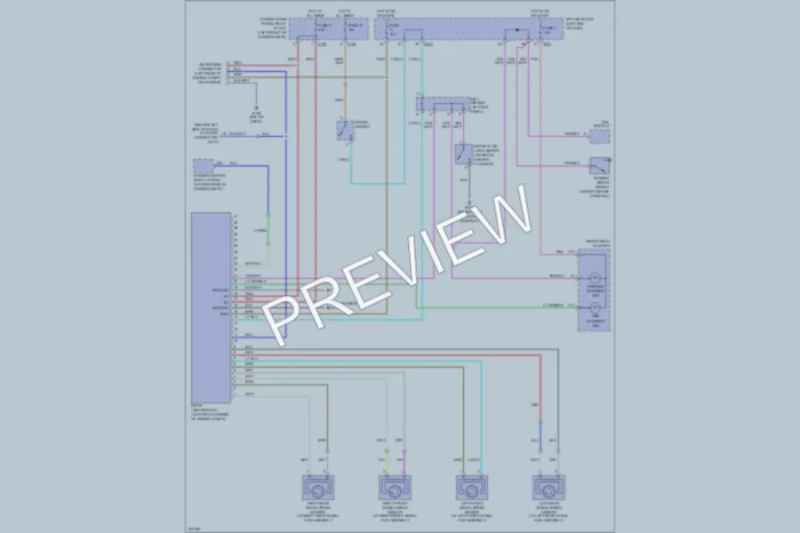 2006 Suzuki Forenza Anti Lock Brakes wiring diagram preview