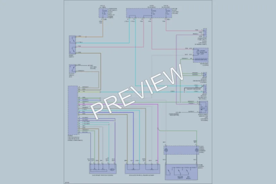 2006 Suzuki Forenza Cruise Control wiring diagram preview