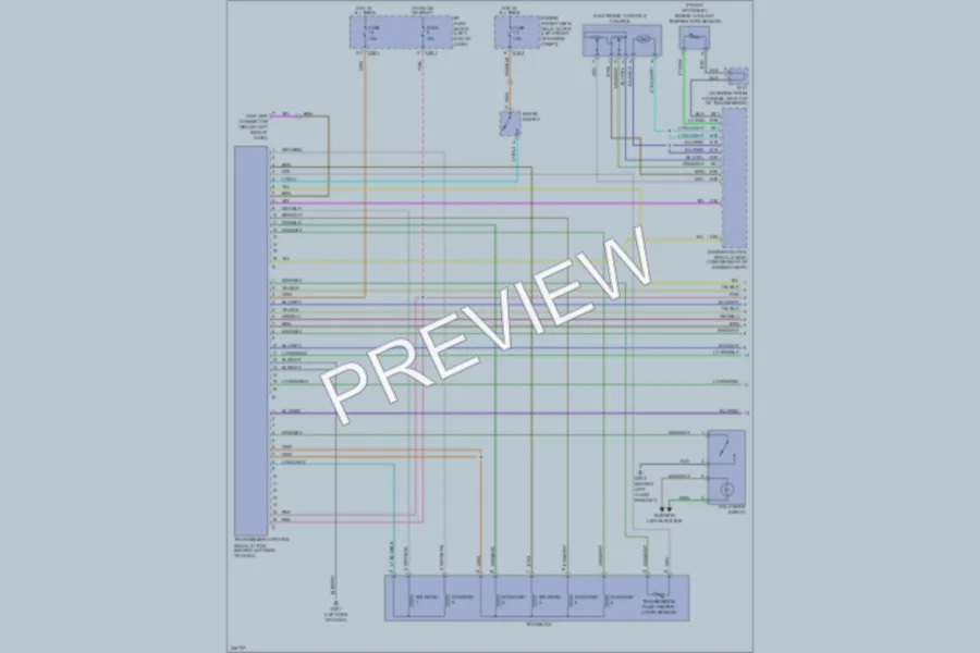 2006 Suzuki Forenza Transmission wiring diagram preview