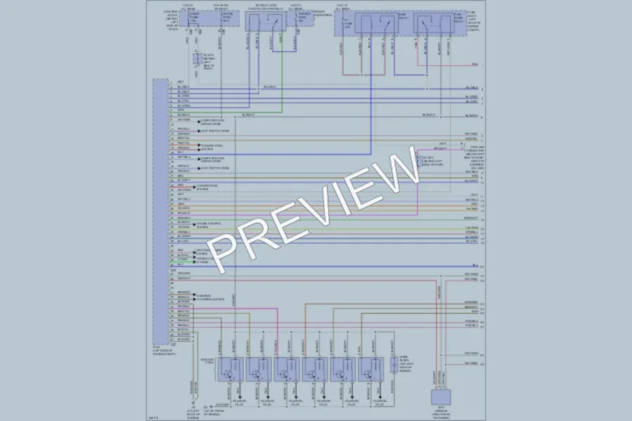 2006 Suzuki GrandVitara Engine Performance wiring diagram preview