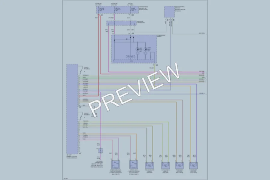 2006 Suzuki GrandVitara Supplemental Restraints wiring diagram preview