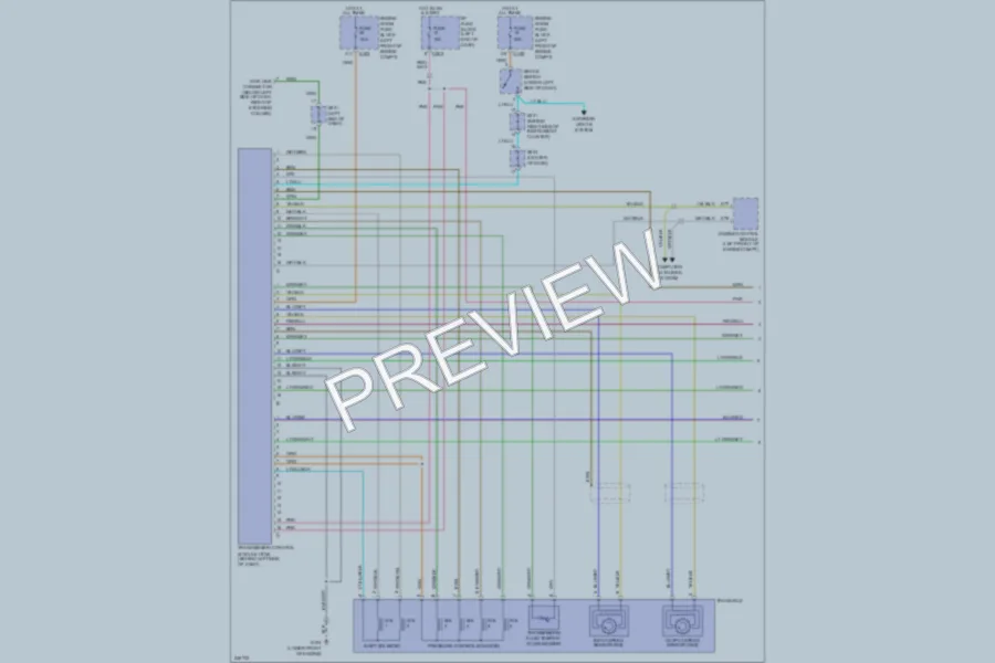 2006 Suzuki Verona Transmission wiring diagram preview