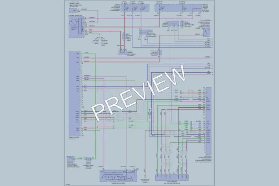 2006 Toyota 4Runner Navigation wiring diagram preview