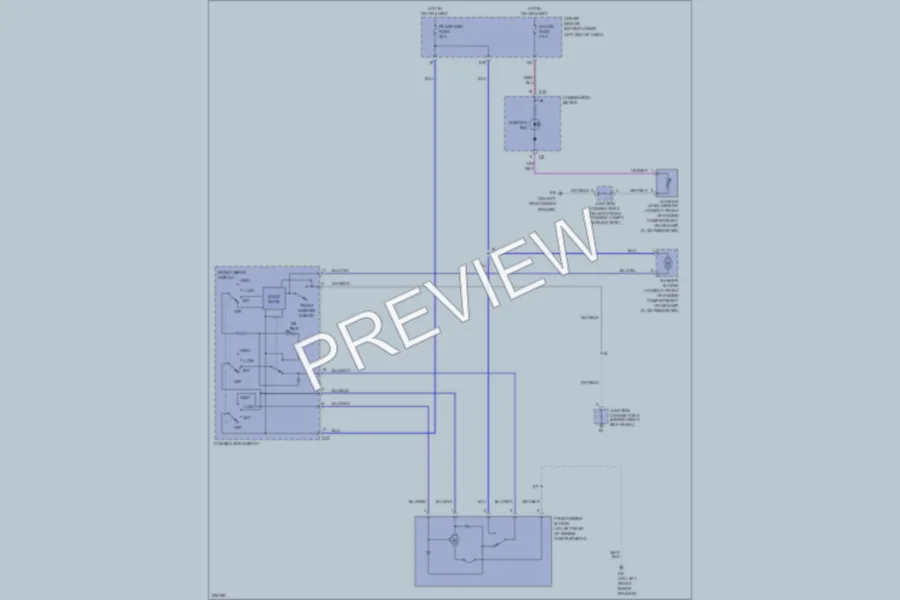 2006 Toyota 4Runner Wiper Washer wiring diagram preview