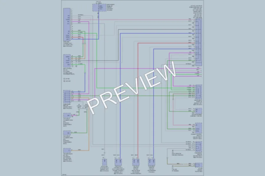 2006 Toyota Avalon Computer Data Lines wiring diagram preview