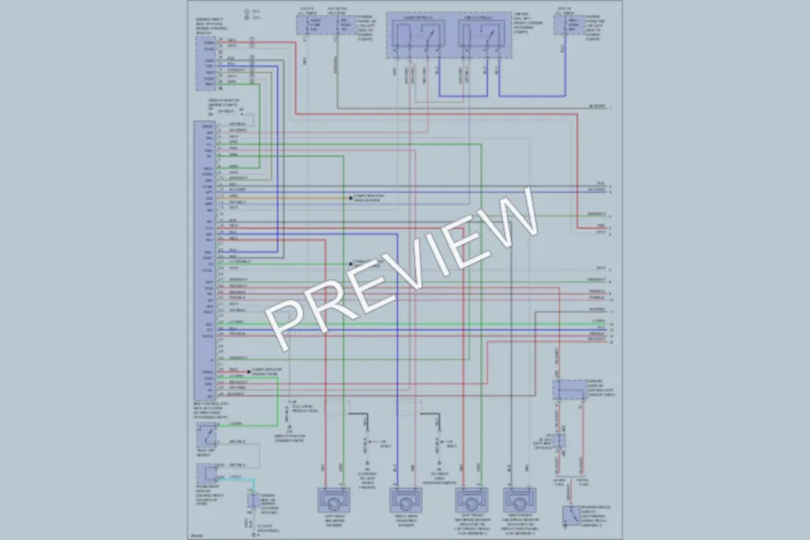 2006 Toyota Camry Anti Lock Brakes wiring diagram preview