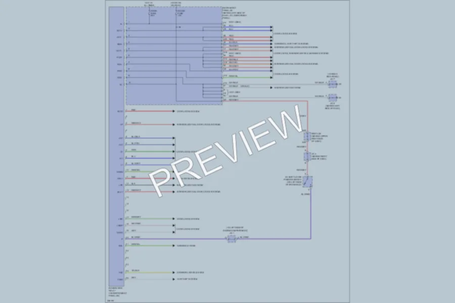 2006 Toyota Corolla Body Control Modules wiring diagram preview