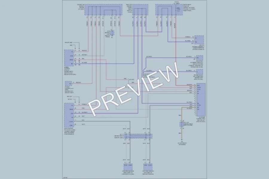 2006 Toyota Corolla Computer Data Lines wiring diagram preview