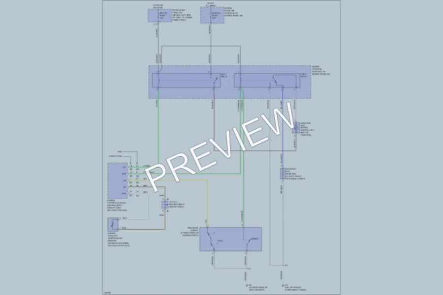 2006 Toyota Corolla Cooling Fan wiring diagram preview