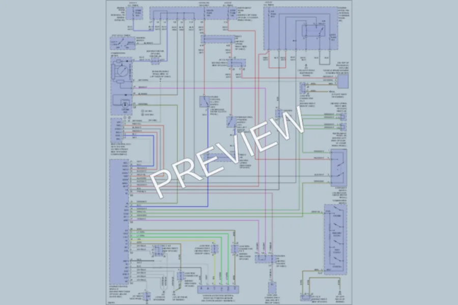 2006 Toyota Corolla Cruise Control wiring diagram preview