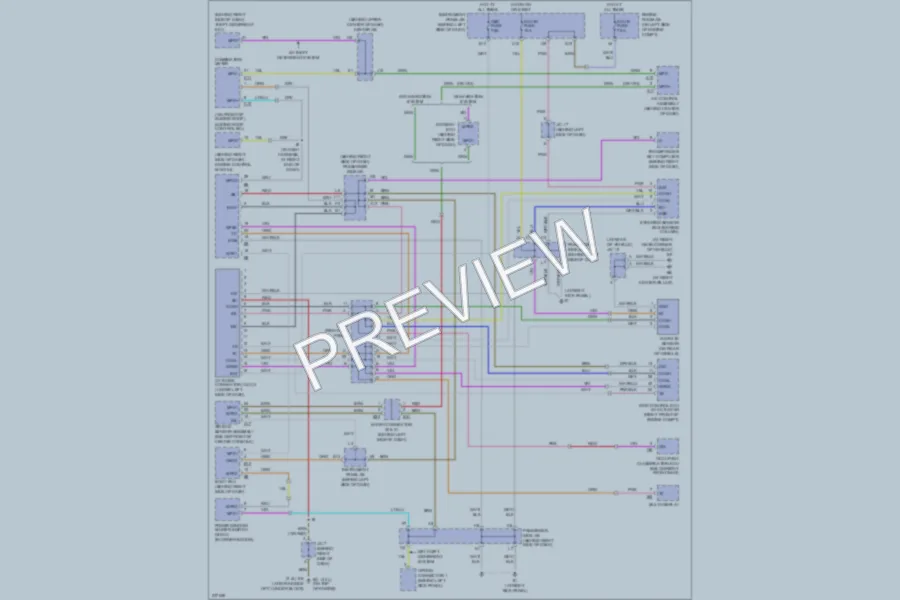 2006 Toyota Highlander Computer Data Lines wiring diagram preview
