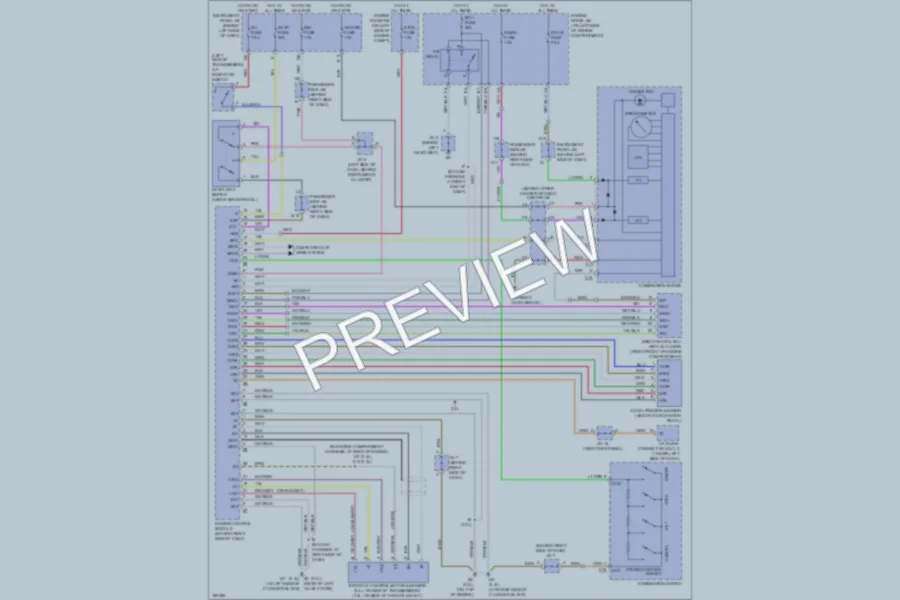 2006 Toyota HighlanderHybrid Cruise Control wiring diagram preview