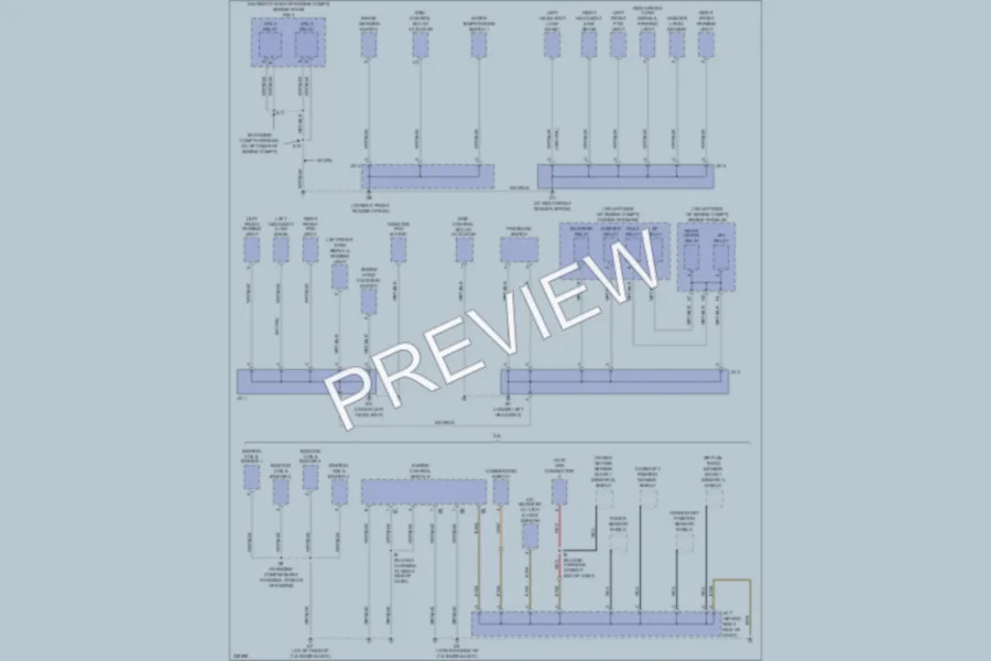 2006 Toyota HighlanderHybrid Ground Distribution wiring diagram preview
