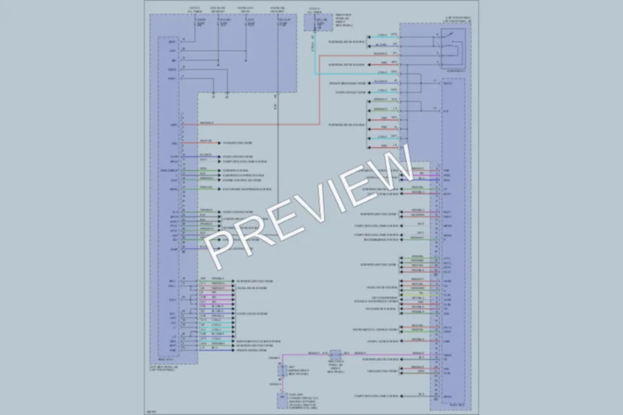 2006 Toyota LandCruiser Body Control Modules wiring diagram preview