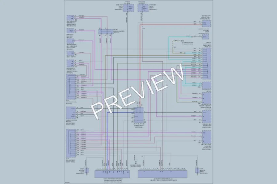 2006 Toyota LandCruiser Computer Data Lines wiring diagram preview