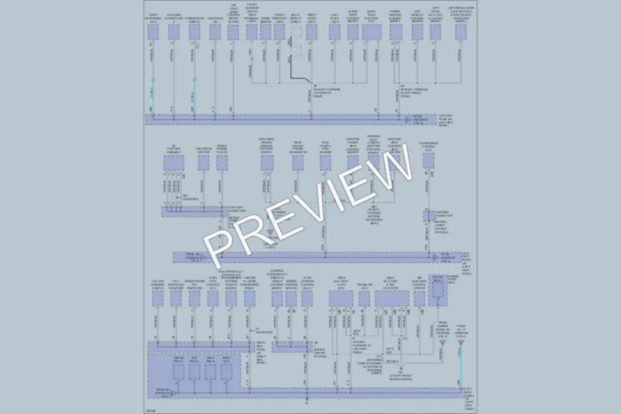 2006 Toyota LandCruiser Ground Distribution wiring diagram preview