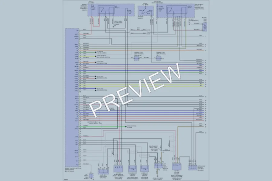 2006 Toyota Matrix Engine Performance wiring diagram preview