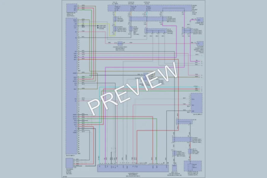 2006 Toyota Prius Navigation wiring diagram preview