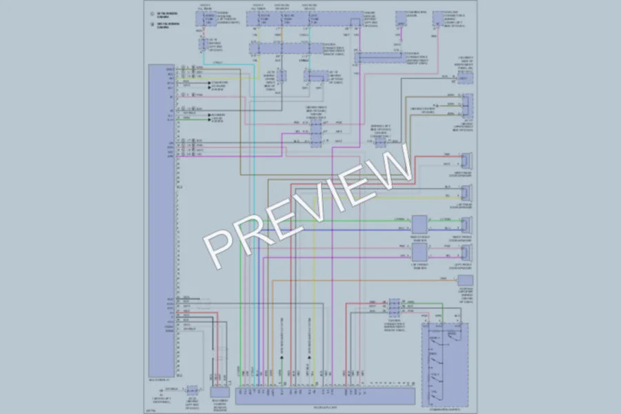 2006 Toyota Prius Radio wiring diagram preview