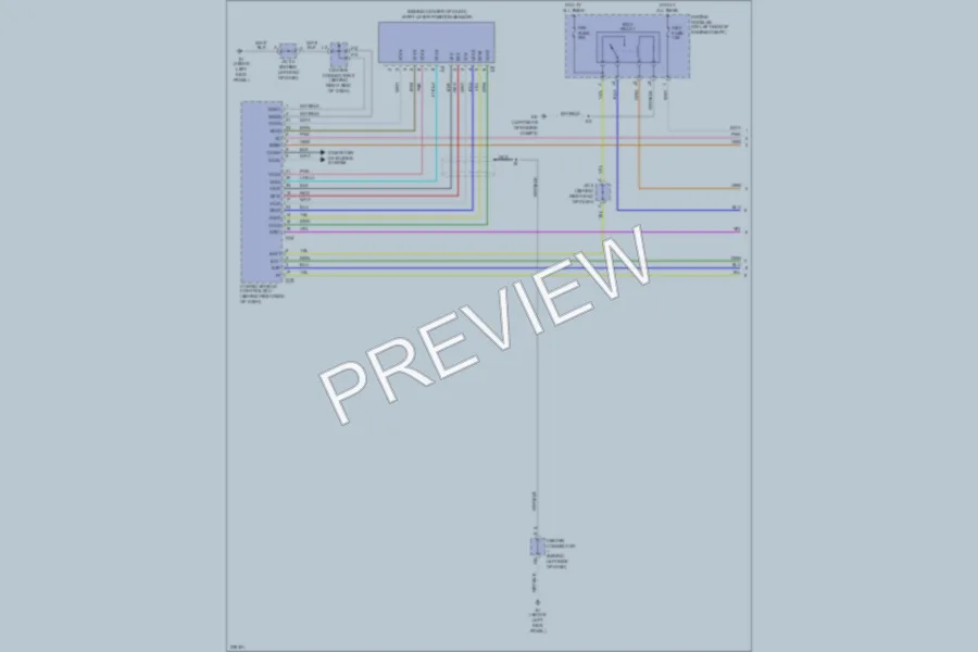 2006 Toyota Prius Transmission wiring diagram preview