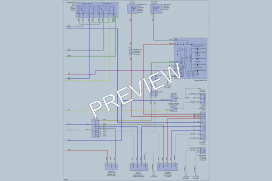 2006 Toyota RAV4 Anti Lock Brakes wiring diagram preview